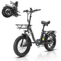 [EU DIRECT] SINOHON Y20 PLUS Electric Bike 48V 18AH 500W Motor 20inch 72KM Max Mileage 150KG Max Load Electric Bicycle