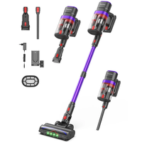 [EU Direct] Teendow V20 500W Cordless Vacuum Cleaner,  40kPa Power Suction,  Brushless Motor,  Dual Dust Chamber,  LED Displ