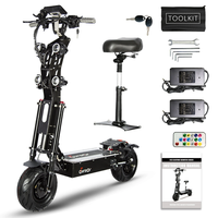 [EU DIRECT] TOURSOR X14 Electric Scooter 72V 40Ah 21700 Battery 5000W*2 Dual Motors 14inch Off-road Tires 70-120KM Milea