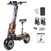 [EU Direct] TOURSOR X8 Electric Scooter 60V 38.8AH Battery 4000W*2 Dual Motors 13inch Road Tires 110KM Max Mileage 200KG