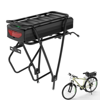 [EU Direct] UNITPACKPOWER U010-1 48V/52V 27Ah Rear Rack Electric Bike Battery 4500mAh Battery with 50A BMS Protection Bo