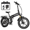 [EU Direct] Vitilan i7pro 3.0 Electric Bike 48V 20AH SamsungBattery 750W Motor 20*4.0inch Tires 90KM Max Mileage 150KG M