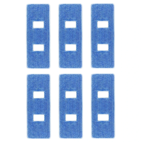 [EU Direct]6 Pack Cordless Vacuum Cleaner Replacement Mops Compatible with Proscenic P11 Mopping