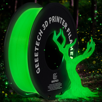 [EU Direct]Geeetech® Glow PLA Green 1.75mm 1kg Glow in dark Green for 3D Printing Night Light Luminous Color 3D Printer