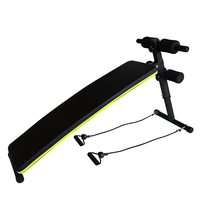 [EU Direct]LIFEFIT FB-LAV-01-03B Sit Up Bench Support Max 125kg Capacity Adjustable Abdominal Exerciser Workout Fitness