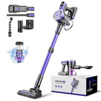 [EU Direct]Teendow V07 Cordless Vacuum Cleaner 1200W Power Suction Retractable Handheld Vacuum Cleaner Suitable For Hous