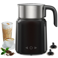 [EU/US Direct] Electric Milk Frother and Steamer,  9 Functions for Milk Foam Hot and Cold,  Hot Chocolate Maker,  Milk Warm