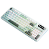 EWEADN V101 98 Keys Tri-mode Mechanical Keyboard with Knob RGB Light Mute Button 4000mAh Rechargeable 2.4G/bluetooth/Typ