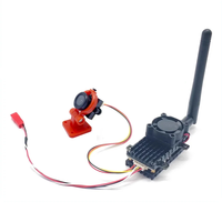 EWRF 5.8G 2000mW 48CH FPV Wireless Transmitter VTX Range Over 20Km with 1.4mm CMOS 700TVL Camera PAL/NTSC use for RC Pla