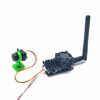 EWRF 5.8Ghz 2W FPV Wireless Transmitter VTX 2000MW 48CH Video AV Audio Sender With 2.8mm CMOS 1000TVL Camera for Long Ra