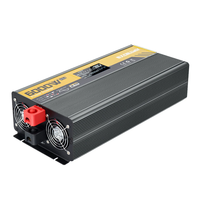 Excellway 1000W-6000W(Peak) Power Inverter 110V 60Hz DC 12V/24V Converter with LCD Display AC Outlets Dual USB Car Charg