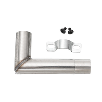 Exhaust Hose Length 300mm Diameter 60mm Stainless Steel / Muffler For Air Diesel Auxiliary Heater