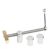 Extended Woodworking Vise Set with Ratchet Locking Mechanism 19mm 20mm Diameter For Maximum Usability Across Table Holes