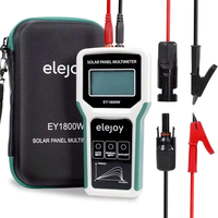 EY-1800W Solar Panel Tester Solar MPPT Meter Multimeter 5-1800W Power Range 20-120V Voltage 0-60A Current LCD Display Sa