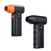 F9 Turbo Air Blower 80, 000RPM Brushless Motor Rechargeable 6000mAh Battery Portable Mini Fan High-Speed Performance Comp