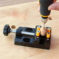 Fast Eight-Hole Table Vise Mini Clamping Bed for Bodhi Walnut Carving Fixed Jig Woodworking Small Table Vise Portable