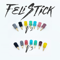 FeliStick V2/V3 Transmitter Anti-Slip Stick Ends Joystick Cap for DJI V2/V3 FPV Remote Controller DIY Accessories