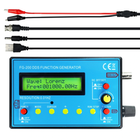 FG-200 DDS Function Signal Generator Frequency Counter 0.01Hz - 500KHz Signal Source Module Sine+Square+Sawtooth Wavefor