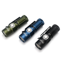 Fitorch ER16GT 1350LM Compact EDC LED Flashlight with 18350 Battery USB Rechargeable Powerful Mini Torch Portable Outdoo