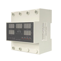 Five-Screen Auto-Switching Three-Phase Digital Voltage Protector 63A 220V Adjustable Over/Under Voltage Protection Devic