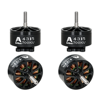 FLASHHOBBY Arthur 4315 380KV / 700KV 4-12S Brushless Motor High Power 6mm Shaft for DIY RC FPV Racing Drones