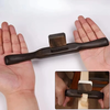 Flat/Round Bottomed Ebony Hand Plane 265mm Round Handle Straight Line Type Wood Planer Woodworking Trimming Push Plane T