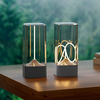 Flexible Filament Night Light with Magnetic Base Home Decor Rechargeable Magnetic Anti-Gravity Night Light Portable Quan