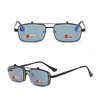 Flip Cover Sunglasses Reading Glasses Multifunctional 180-degree Up Down Design HD Anti-blue light Presbyopia Glasses
