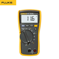 Fluke 116C Digital Multimeter,  Measures AC/DC Voltage To 600V and AC/DC Current to 10A Measures Resistance Continuity Fr