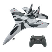 Flybear FX8820 SU-35 Fighter 290mm Wingspan 2.4GHz 3CH Built-in 6-Axis Gyro EPP RC Airplane Fixed Wing RTF With LED Ligh