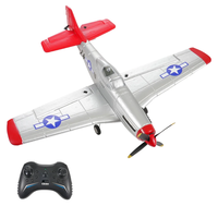 Flybear FX9501 P51 Mustang Fighter 395mm Wingspan Brushless Motor 2.4G 4CH Built-in Gyro EPP RC Airplane Fixed Wing RTF