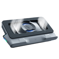 Flydigi BS2 Pro Laptop Cooling Pad 4000 RPM 44°C Temperature Drop Triple Noise Reduction RGB Lighting Adjustable Stand A