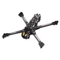 FlyfishRC FIFTY5 255mm Wheelbase 5.5 Inch T700 Carbon Fiber Frame Kit Support DJI O4 Air Unit for DIY RC FPV Racing Dron