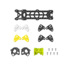 FlyfishRC Volador II VX3 Frame O4 Upgrade Part Kits With Top Plate for 3 Inch FPV Racing Drone