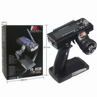 Flysky FS-GT3B 2.4GHz 3CH AFHDS Radio Transmitter With FS-GR3C Receiver for RC Car Boat Tank