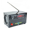 FM Radio DIY Electronic Parts bluetooth Audio Production Kit Multifunctional with Level Indicator Support TF Card/USB Fl