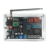 FM Radio DIY Kit Multipurpose FM Radio Tuner LED Display Remote Control 5V DC 3V Battery One-Touch Auto-Search Signal St