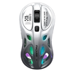 FMOUSE M235 Pro Three-Mode Gaming Mouse Openwork Design 4800DPI RGB Light 1KHz Polling Rate 65g Lightweight Type-C Recha