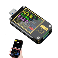 FNB48 USB Tester Voltmeter Ammeter bluetooth APP Tester Current and Voltmeter USB Tester With USB-A/Micro USB /Type-C In