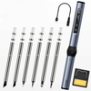 FNIRSI HS-01 PD65W Intelligent Portable Electric Soldering Iron Internal Heating Digital Display Constant Temperature Ma