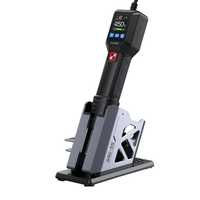 FNIRSI SAG-55 Hot Air Gun 550W Adjustable PID Temperature Control 100°C-450°C 20-Level Airflow Brushless Fan SMD Rework