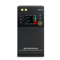 FNIRSI SWM-10 0.25mm Spot Welder 4 Gears Adjustable DIY Mini Spot Double Pulse Welding Machine 18650 Battery Pack Weldin