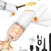 Foldable 9500Pa Wireless Vacuum Cleaner 4000mA Mini Dust Collector 120W USB Powered Cordless Handheld Vacuum for Vehicle