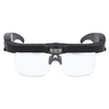 Foldable LED Headband Magnifier 150D-4.0X Adjustable Magnifying Glasses 12539DC1 12539DC2 Acrylic Optical Lenses Best fo