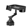 Foldable Multifunctional Car Tray Phone Holder Car Interior Cup Food Holder 360° Adjustable Angle And Expandable Food Tr