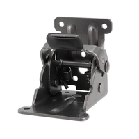Folding Self Lock Bracket Locking Hinge Steel Plate 90 Degree Heavy Duty Table Bed Leg Support DIY Furniture