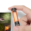 Folomov Keychain Flashlight 300LM Mini Pocket Light Outdoor Key Clip Cap Ambient LED Long Endurance Disaster Relief Emer