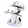 for Meta Quest 2 3 3S RGB Vertical Charging Stand with 16 RGB Modes Type-C Fast Charging Anti-Slip Base Scratch-Proof TP