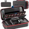 for Switch 2 & Switch Original & Switch OLED Large Storage Bag Anti-Scratch Waterproof Travel Carrying Case for Nintendo