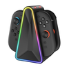 For Switch2 4-in-1 Handles Charging Grip with RGB Light Joy-con Left and Right Handles Charger Dock YZC-520